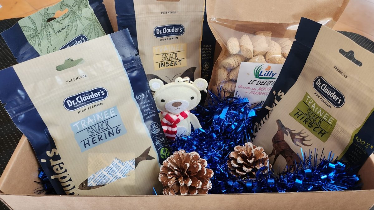 BOX REGALO –  CANE TRAINEER SNACK –