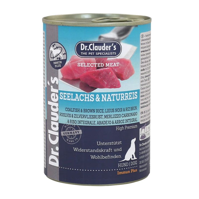 DR CLAUDER’S – MERLUZZO E RISO NERO –